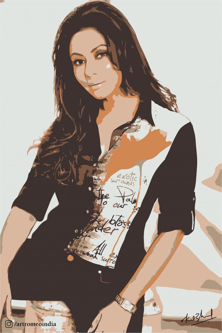 Gauri Khan illustration Gauri Khan illustration
