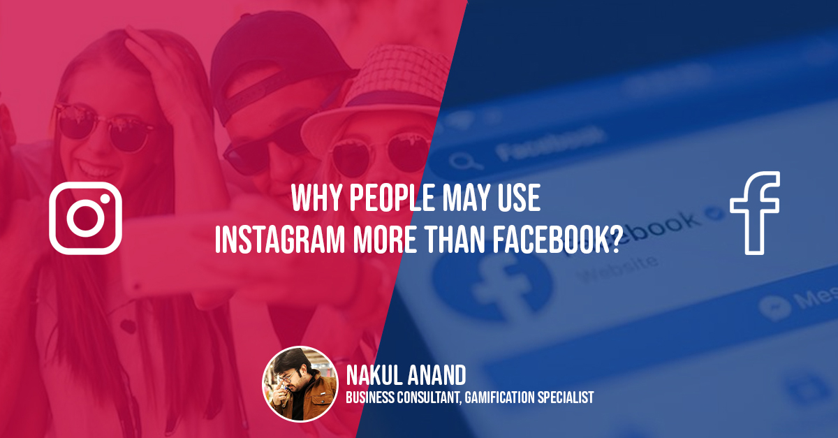 Why people uses Instagram more than Facebook